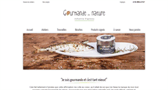 Desktop Screenshot of gourmandedenature.com